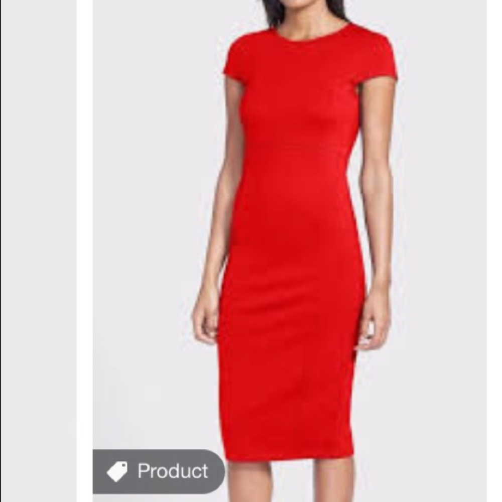 Felicity and Coco red fitted dress